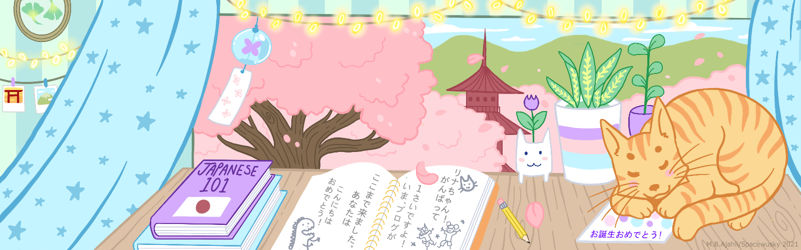One whole year~✨!